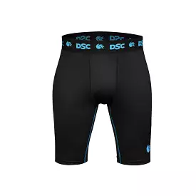 047 | DSC Compression Half Thigh Black Shorts