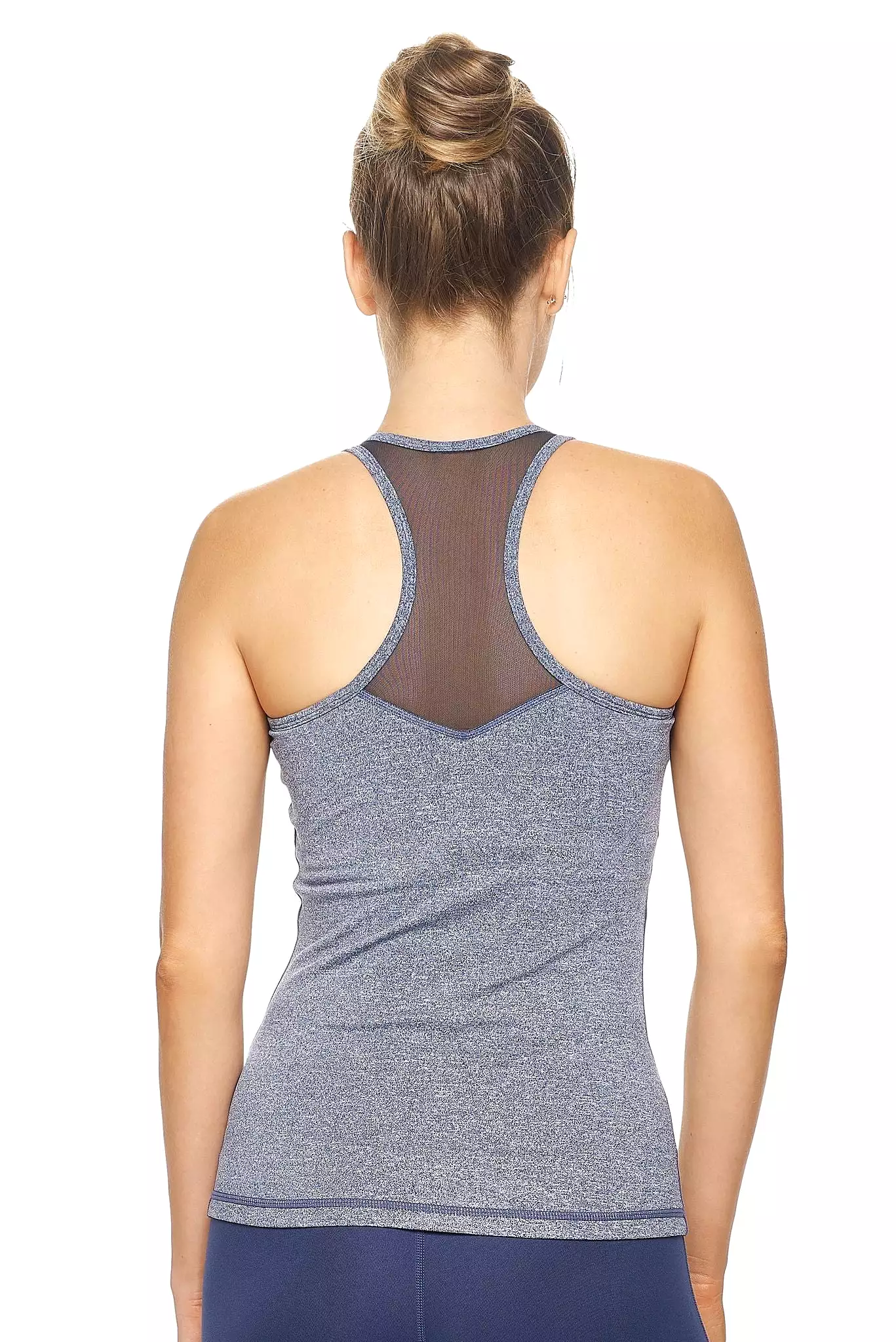 Airstretch Mesh Panel Racerback Tank