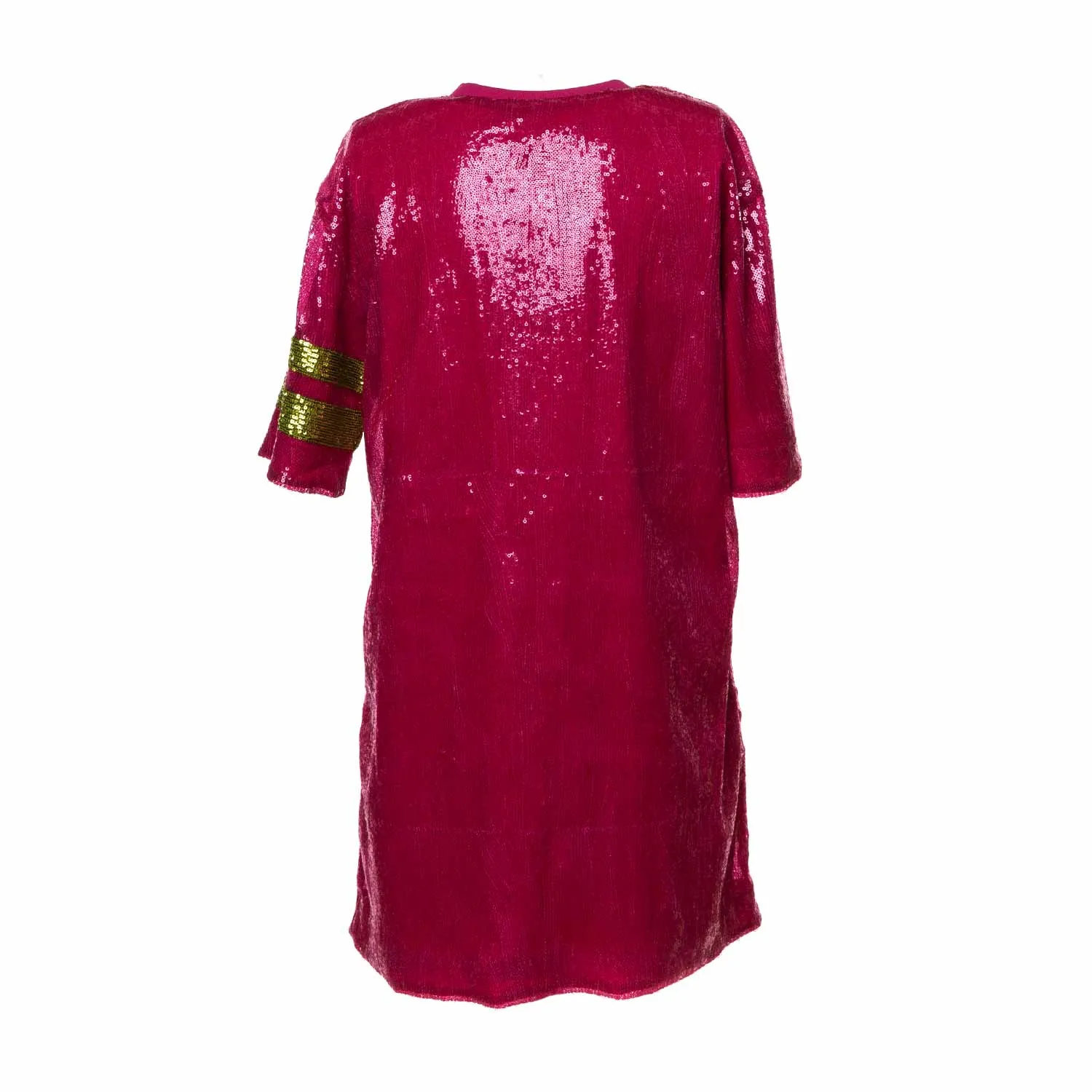 Alberta Ferretti Pink Sequin Dress For Girls