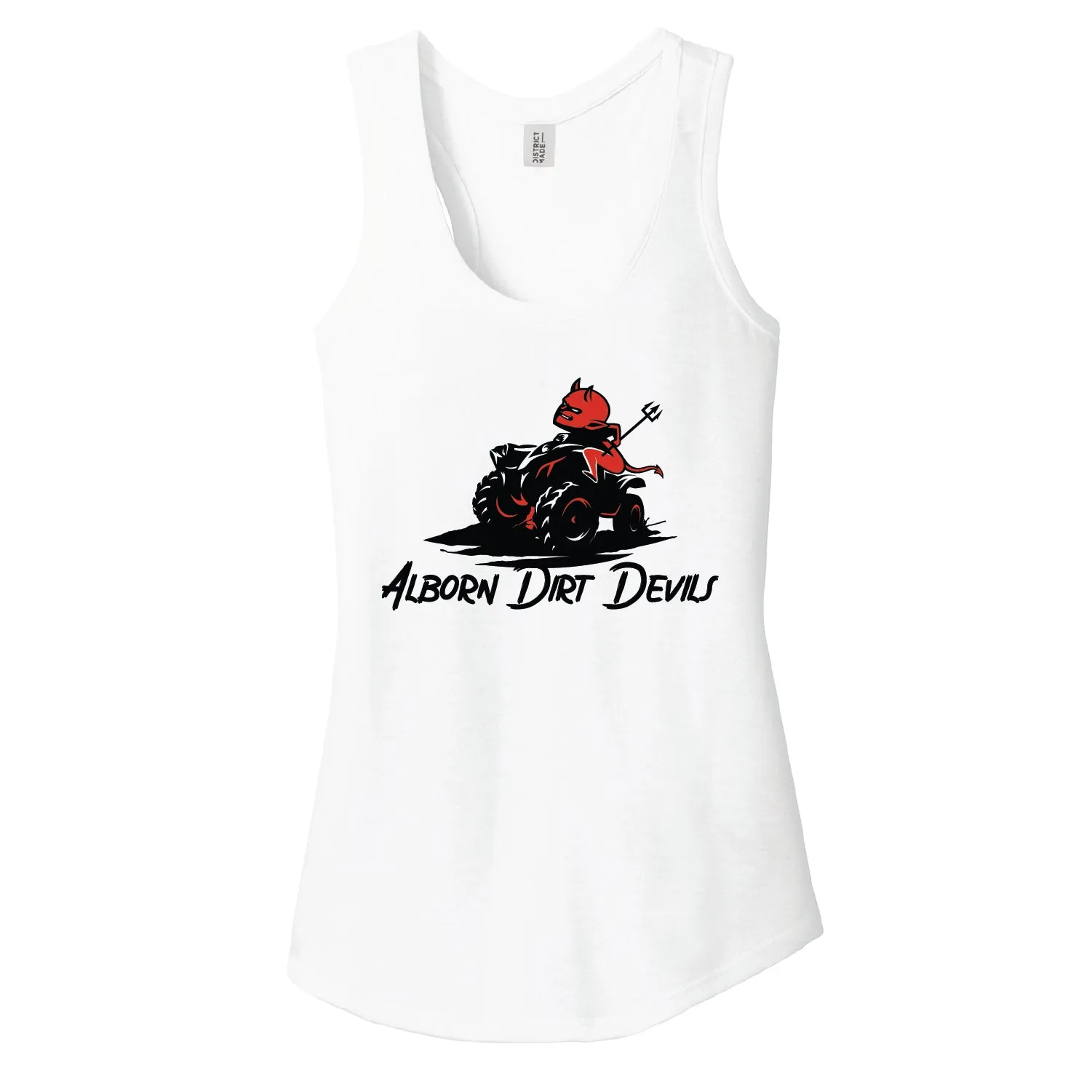 Alborn Dirt Devils Women’s Perfect Tri  Racerback Tank