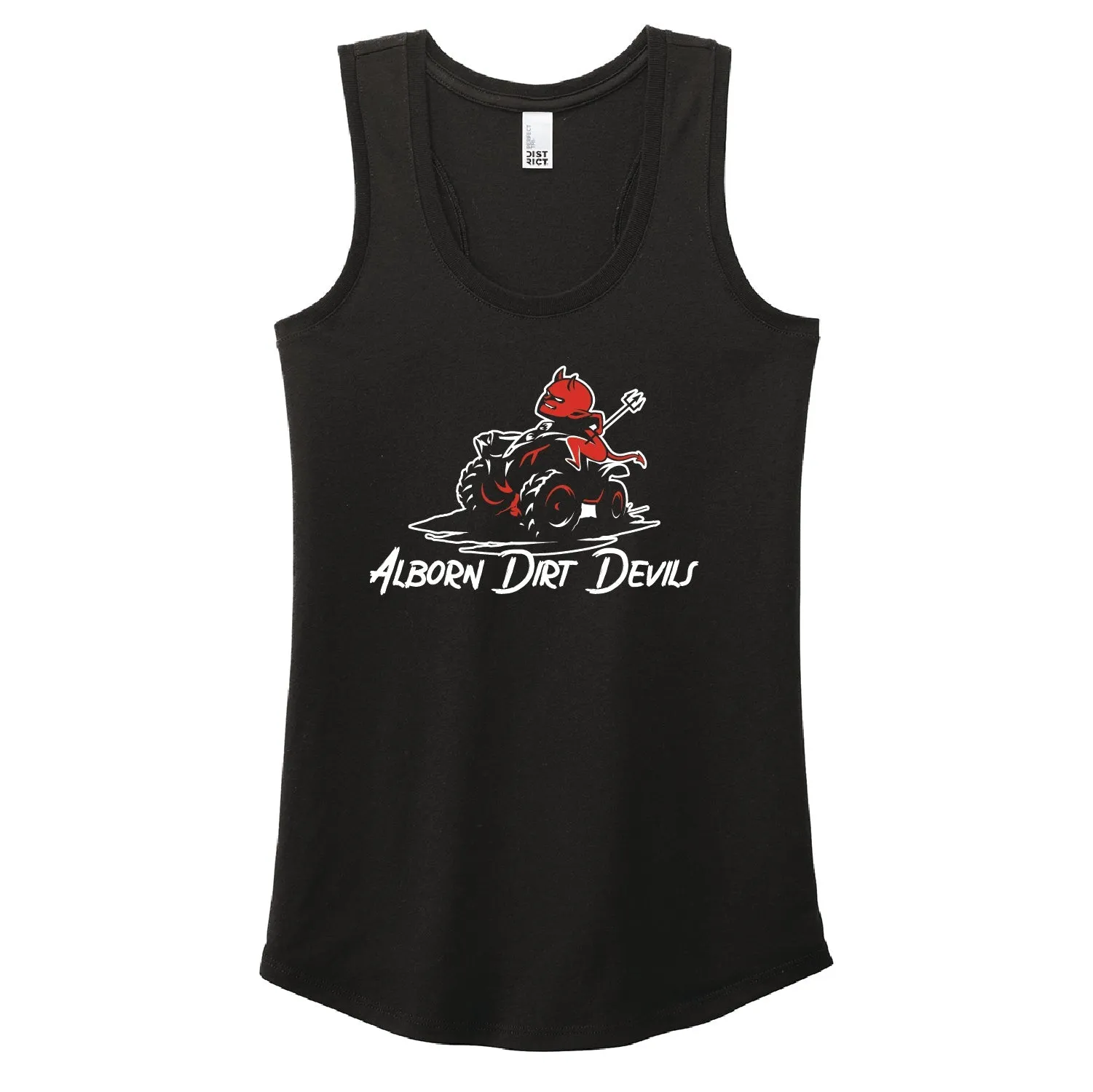 Alborn Dirt Devils Women’s Perfect Tri  Racerback Tank