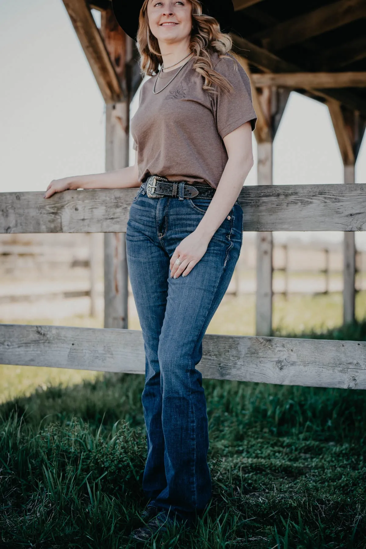 'Arkansas' High Rise Bootcut Jean by Ariat (Sizes 25-34)