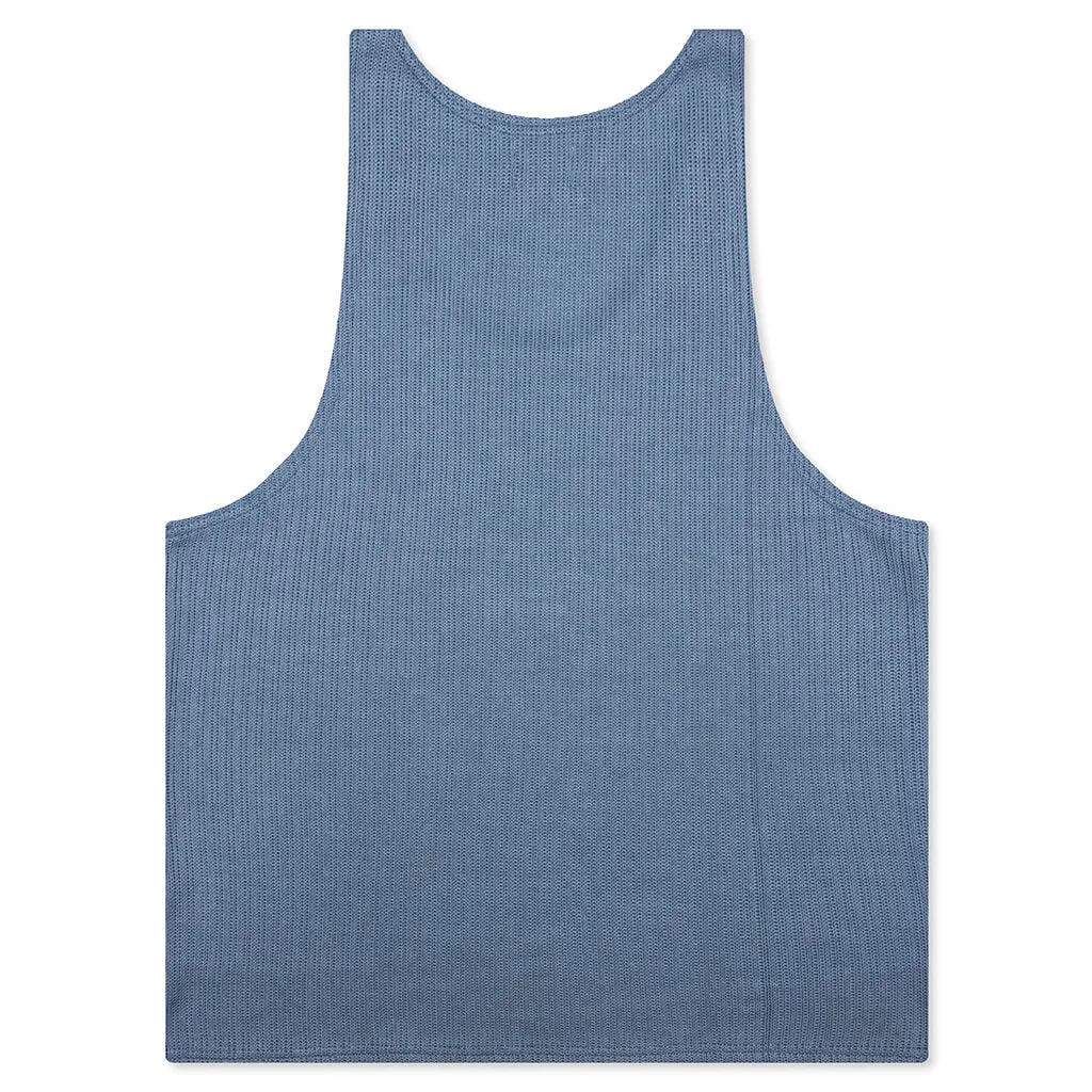 B-Summer Knit Tank Top - Blue