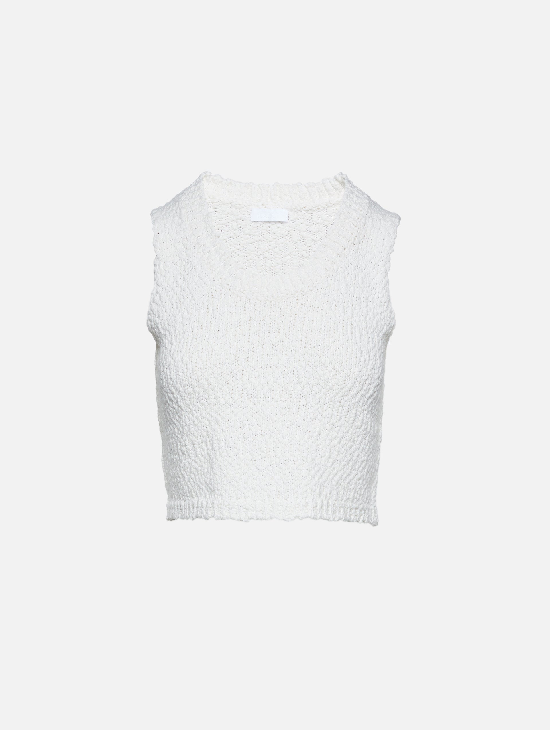 Bay Cropped Knit Tank