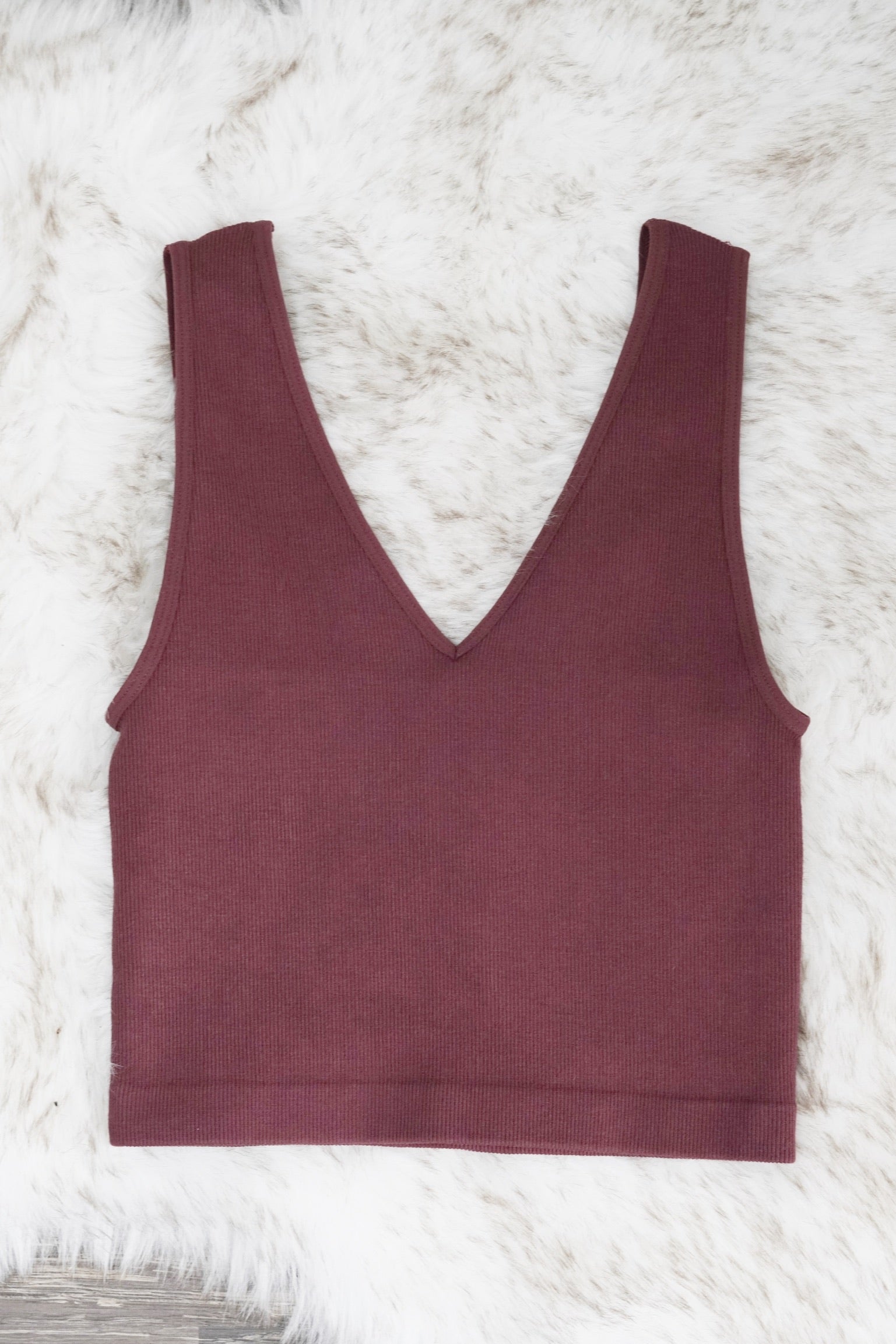 Beautiful Basic Cropped Tank