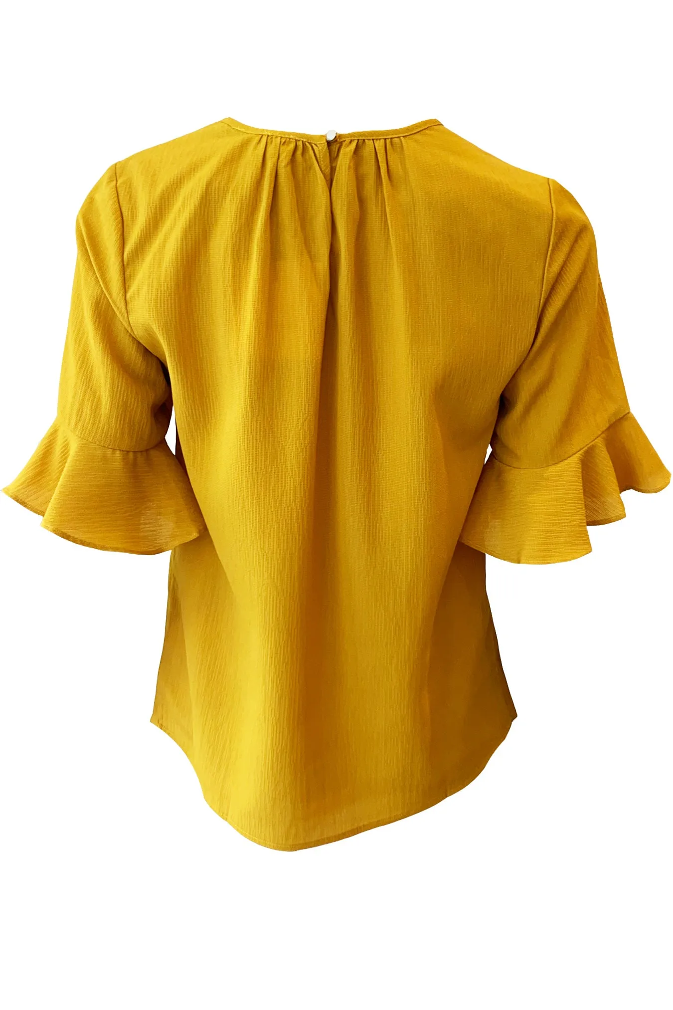 Bell Blouse - Mustard