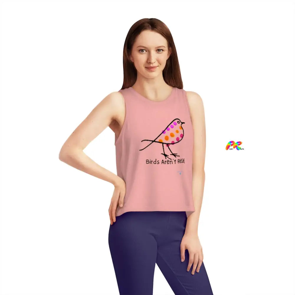 Birds Aren't Real Sleeveless Women's Crop Top