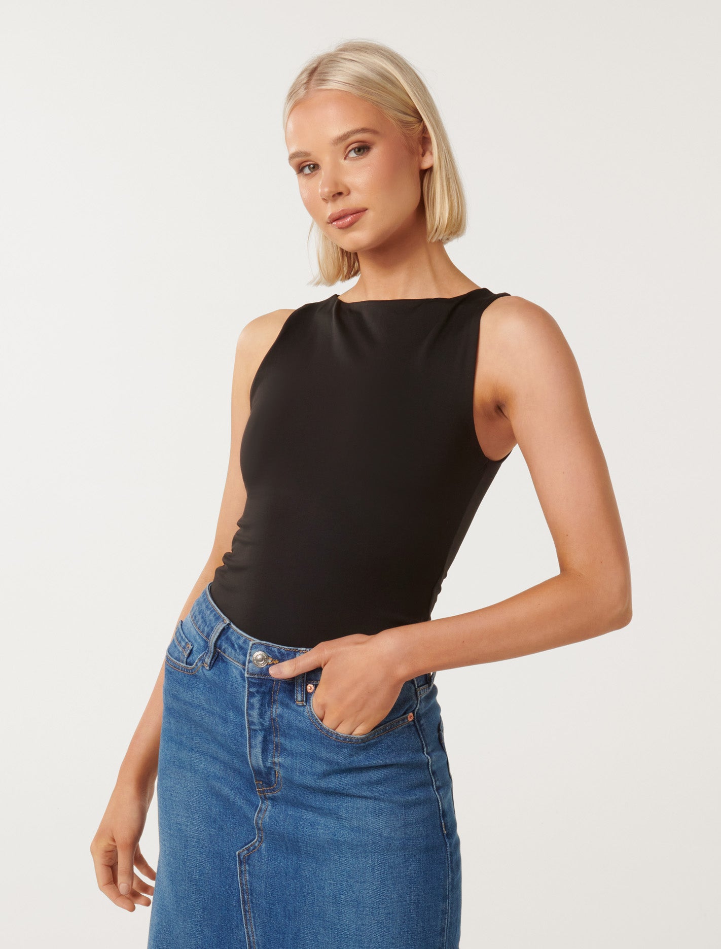 Blake Boat Neck Tank Top