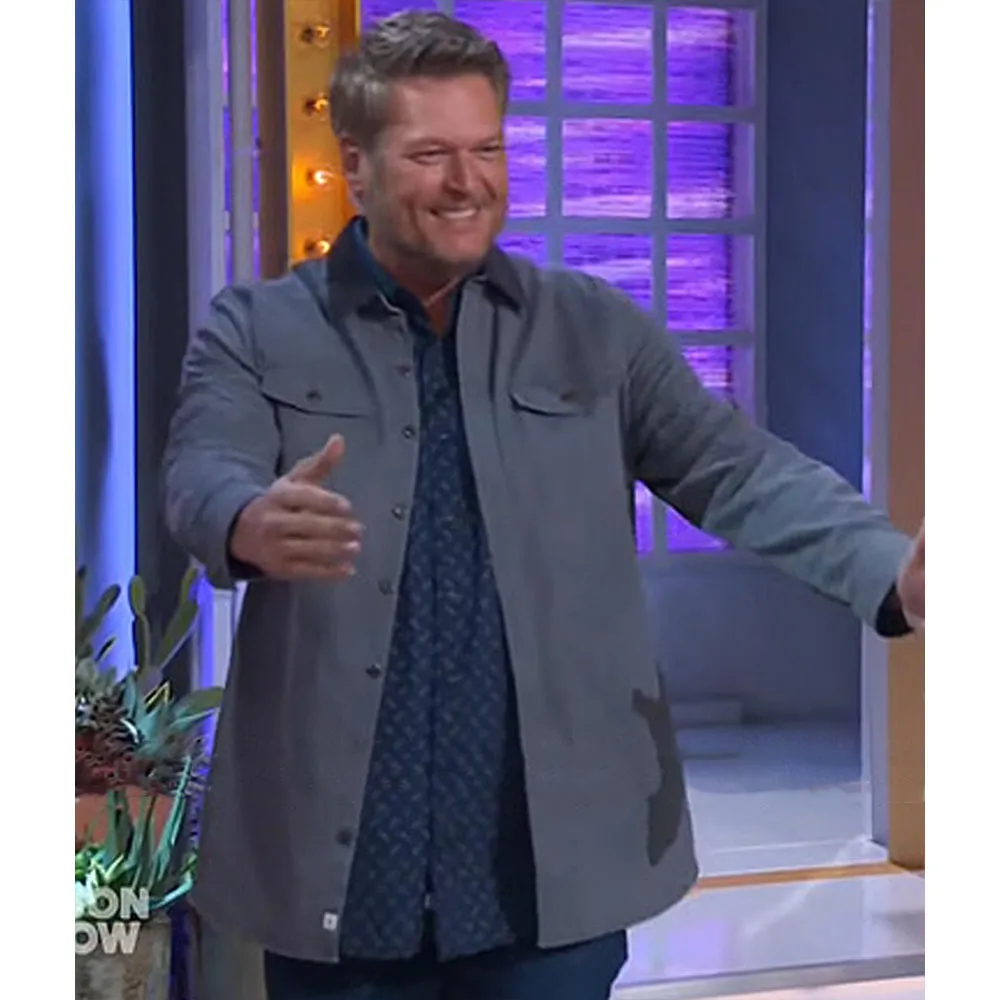 Blake Shelton The Kelly Clarkson Show Cotton Jacket