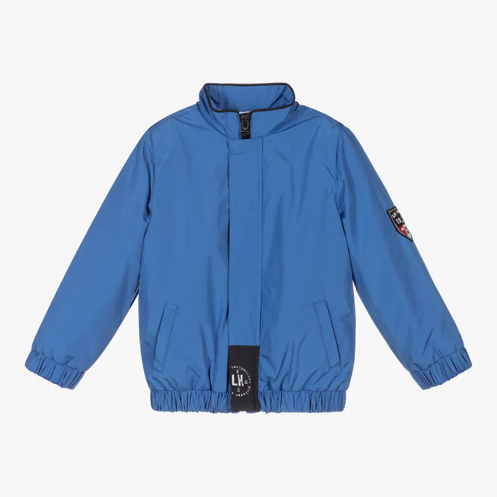 Boys Blue Windbreaker Jacket