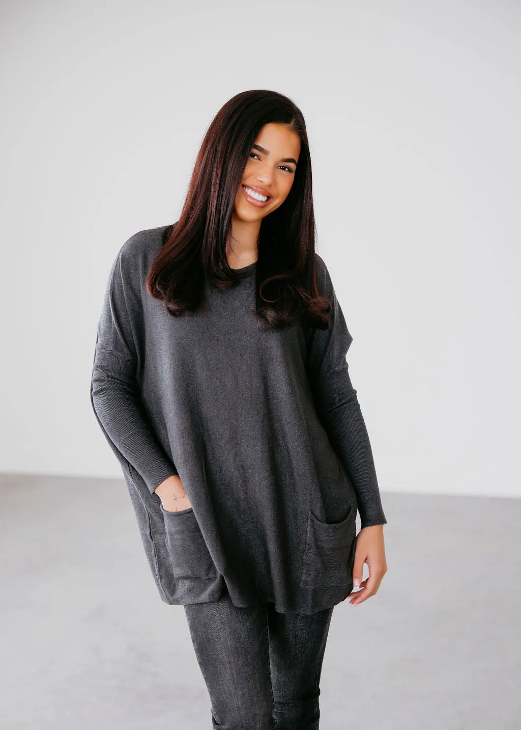 Briley Knit Tunic Sweater