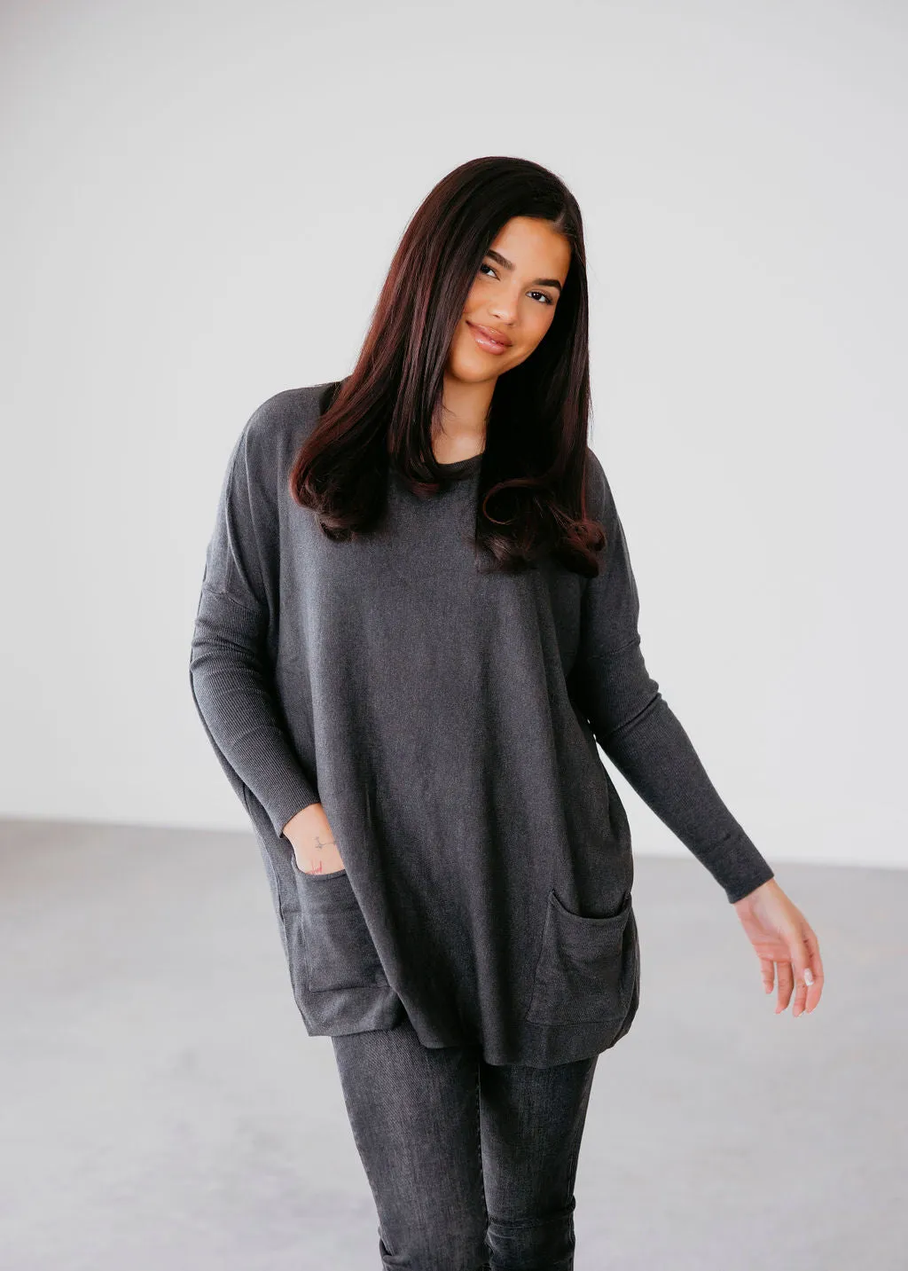 Briley Knit Tunic Sweater