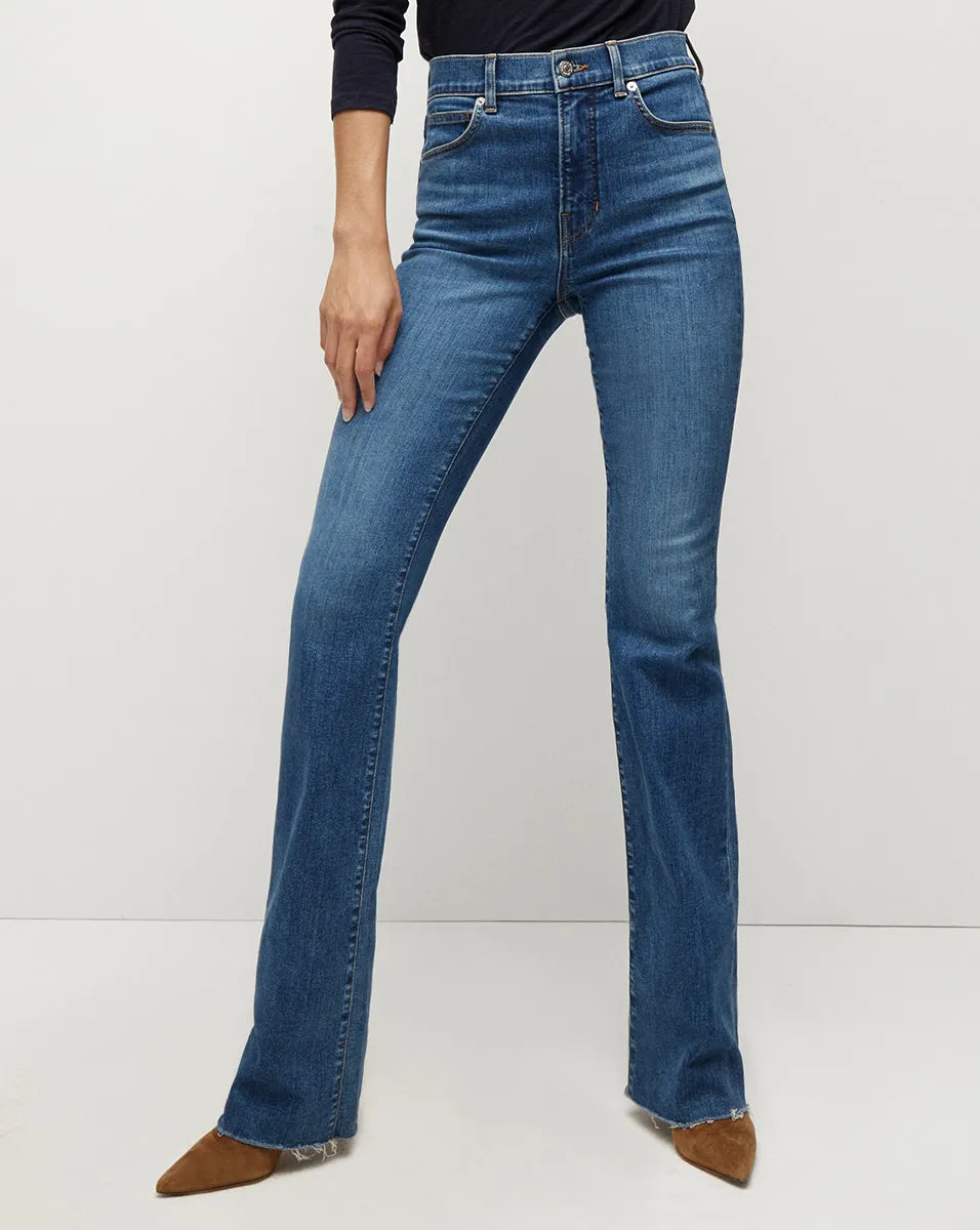 Cameron Raw Hem Bootcut Jean