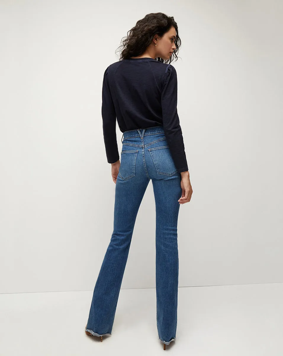 Cameron Raw Hem Bootcut Jean