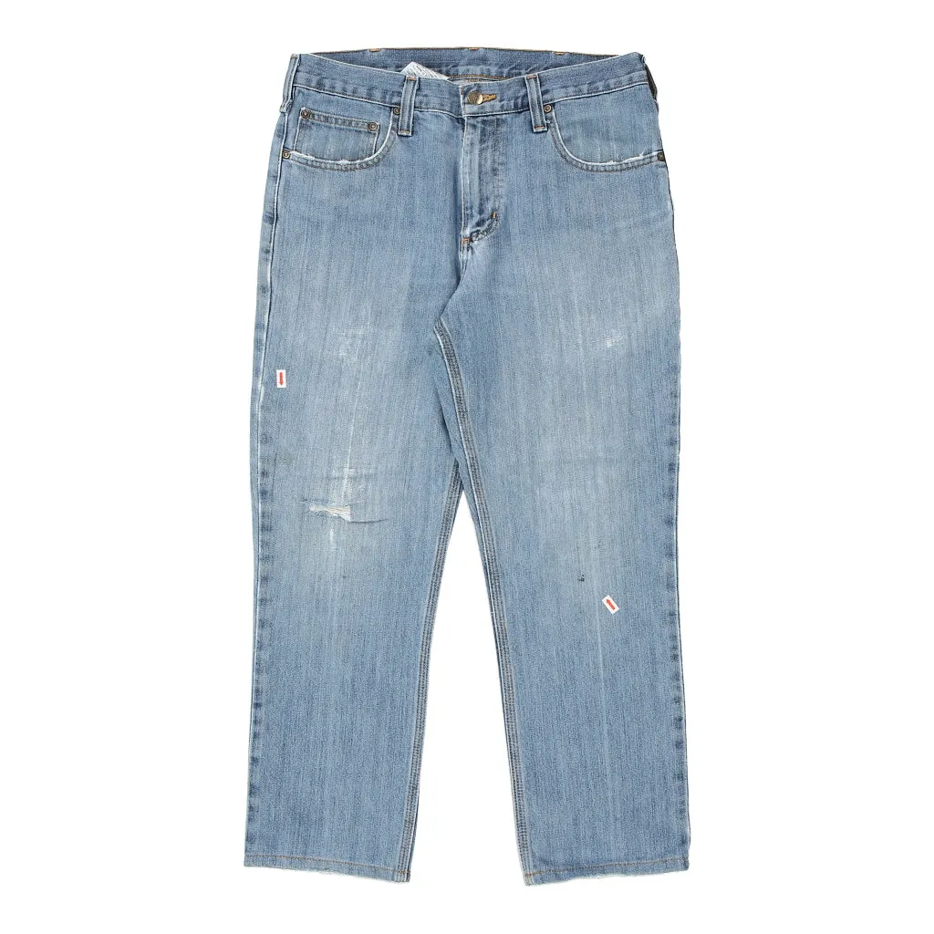 Carhartt Jeans - 32W 30L Blue Cotton