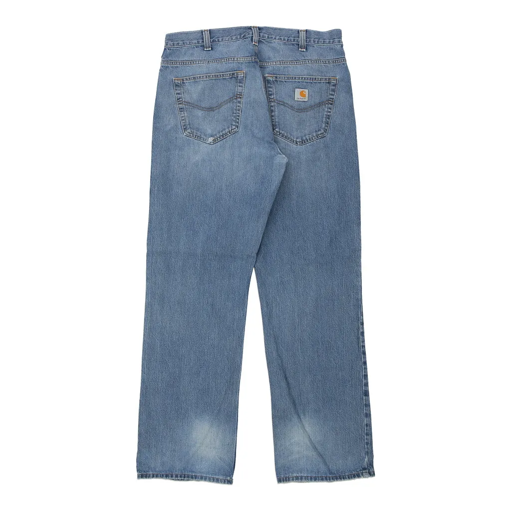 Carhartt Jeans - 36W 34L Blue Cotton