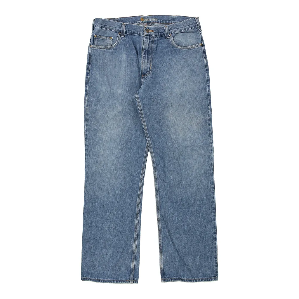 Carhartt Jeans - 36W 34L Blue Cotton