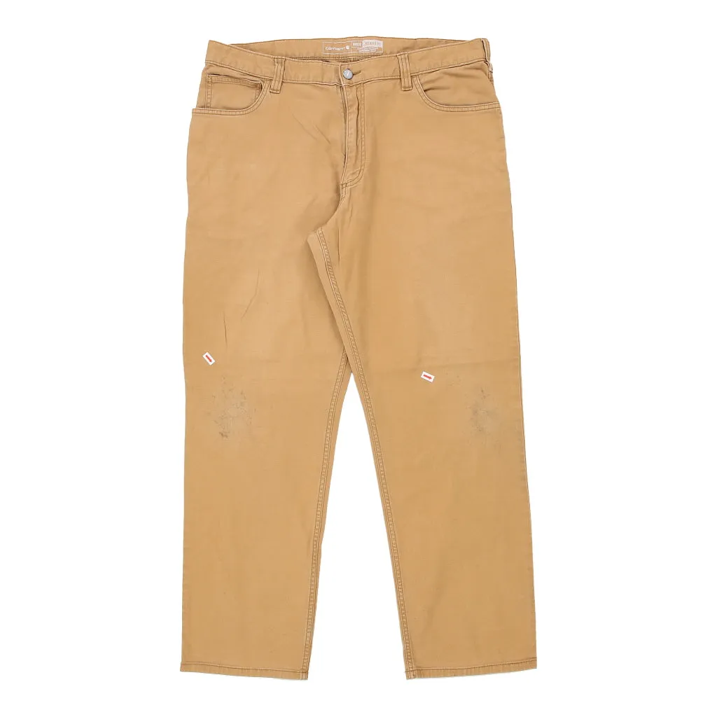 Carhartt Jeans - 38W 32L Brown Cotton