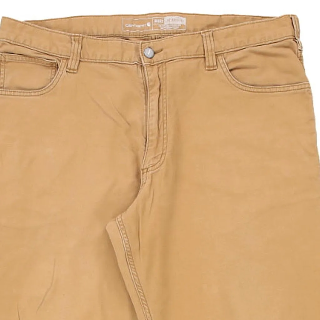 Carhartt Jeans - 38W 32L Brown Cotton