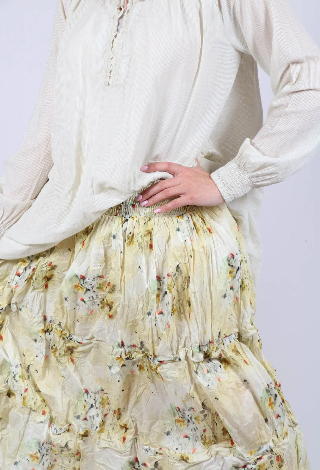 Casandra Skirt in Flower Print