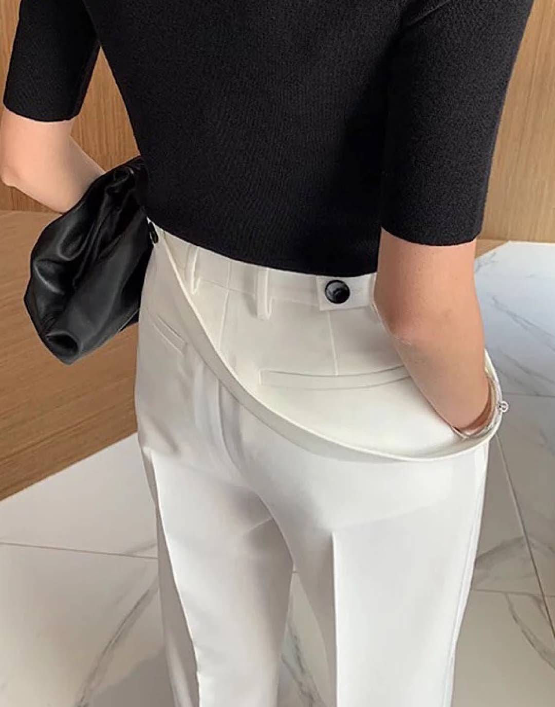 Casual Wide Leg Long Trousers