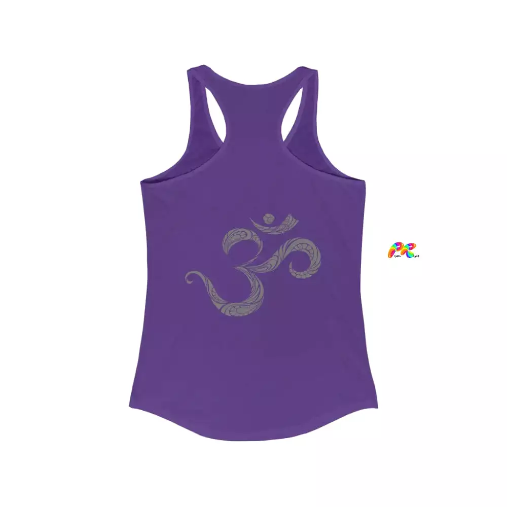 Chakras and Om Women's Ideal Racerback Tank