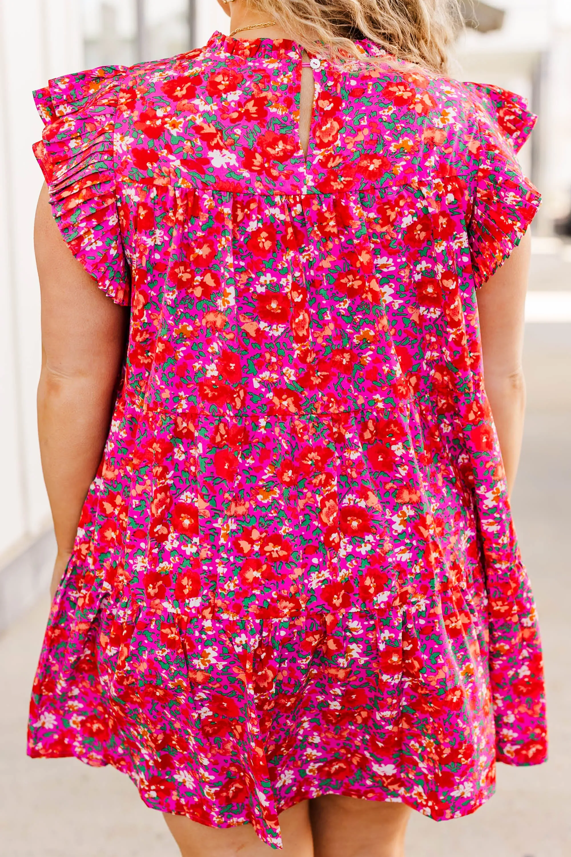 Colorful Me Dress, Pink