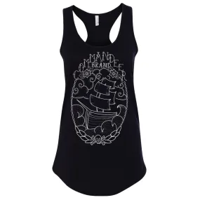 Commandeer Ship Women's Racerback Tank