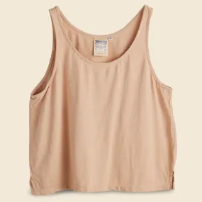 Cropped Tank - Dusty Pink