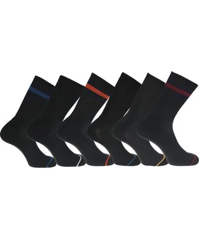 Dockers Men's Performance Socks - 6-Pairs Cushioned Athletic & Dress Crew Socks for Men