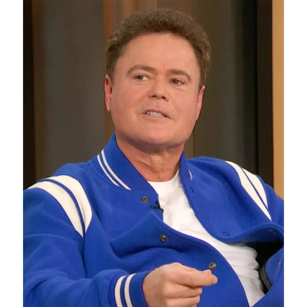 Donny Osmond Drew Barrymore Show Varsity Jacket