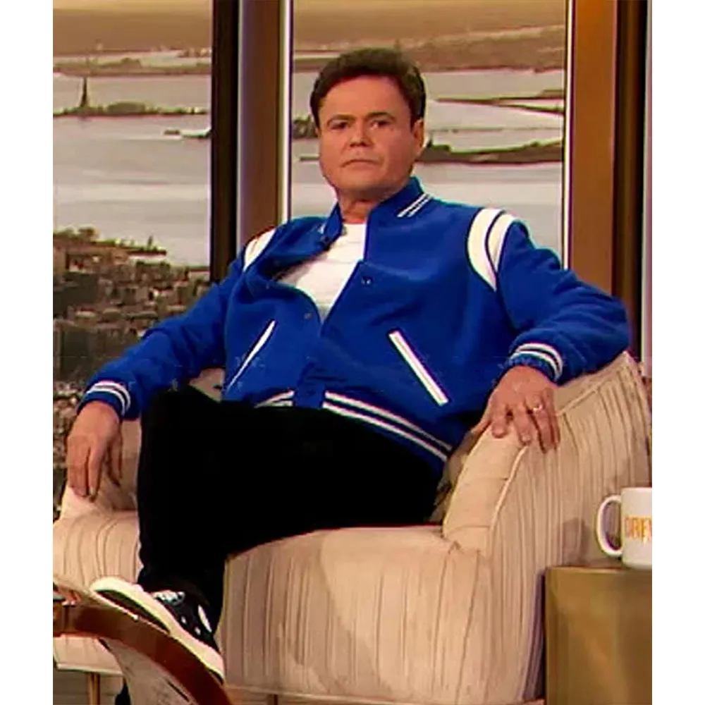 Donny Osmond Drew Barrymore Show Varsity Jacket