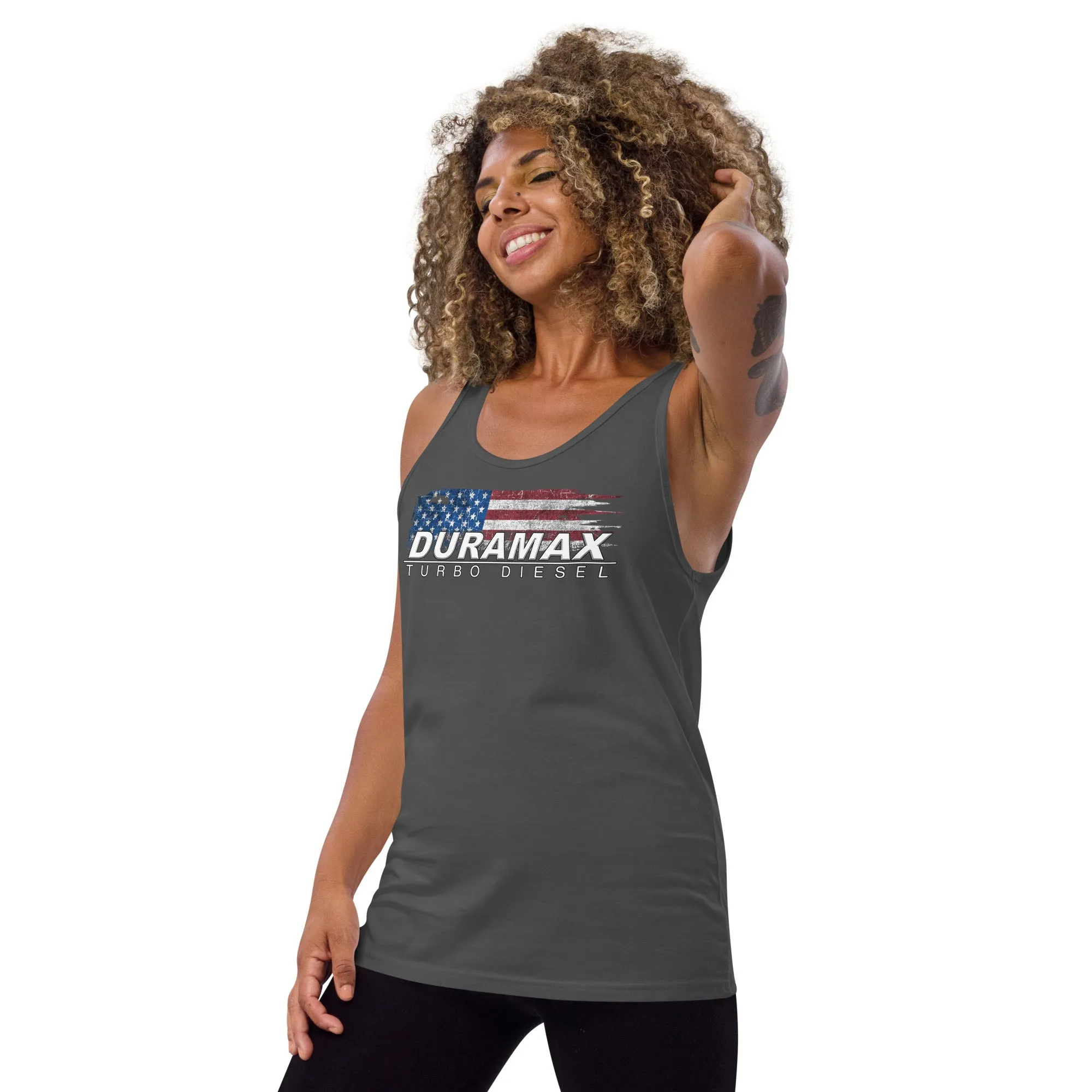 Duramax Tank Top Patriotic Shirt