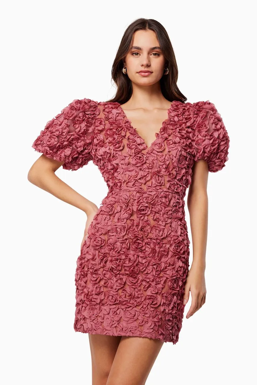 Elliatt Adoration Dress - Rouge Pink