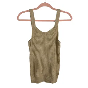 Evereve Tan Knit Tank- Size S