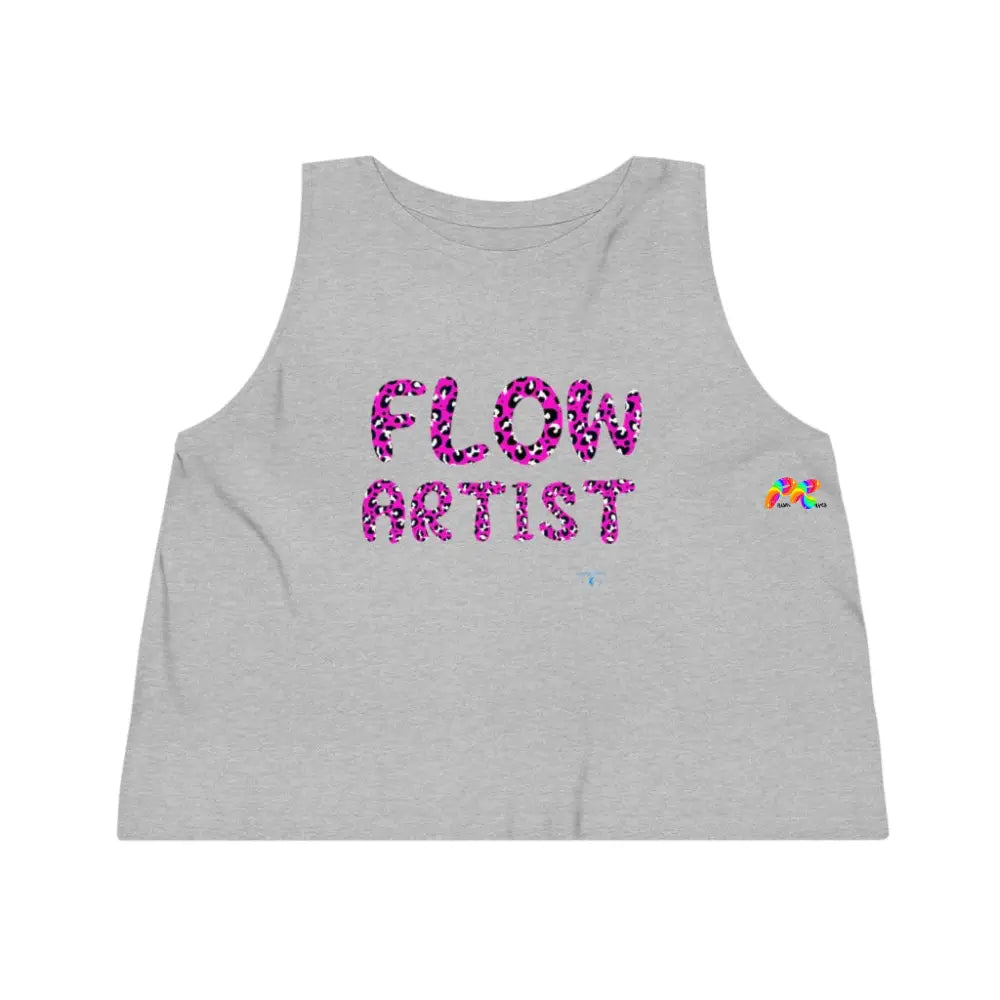 Flow Artist and Heart Flowy Crop Top