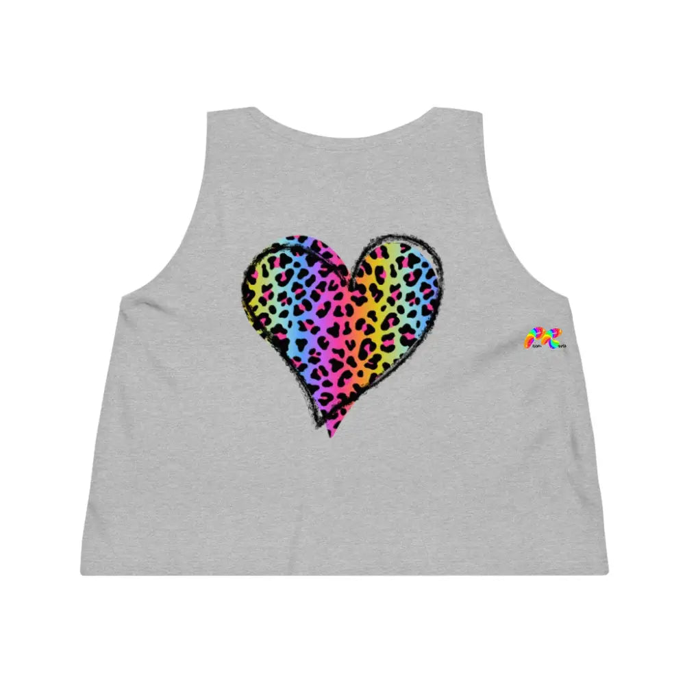 Flow Artist and Heart Flowy Crop Top