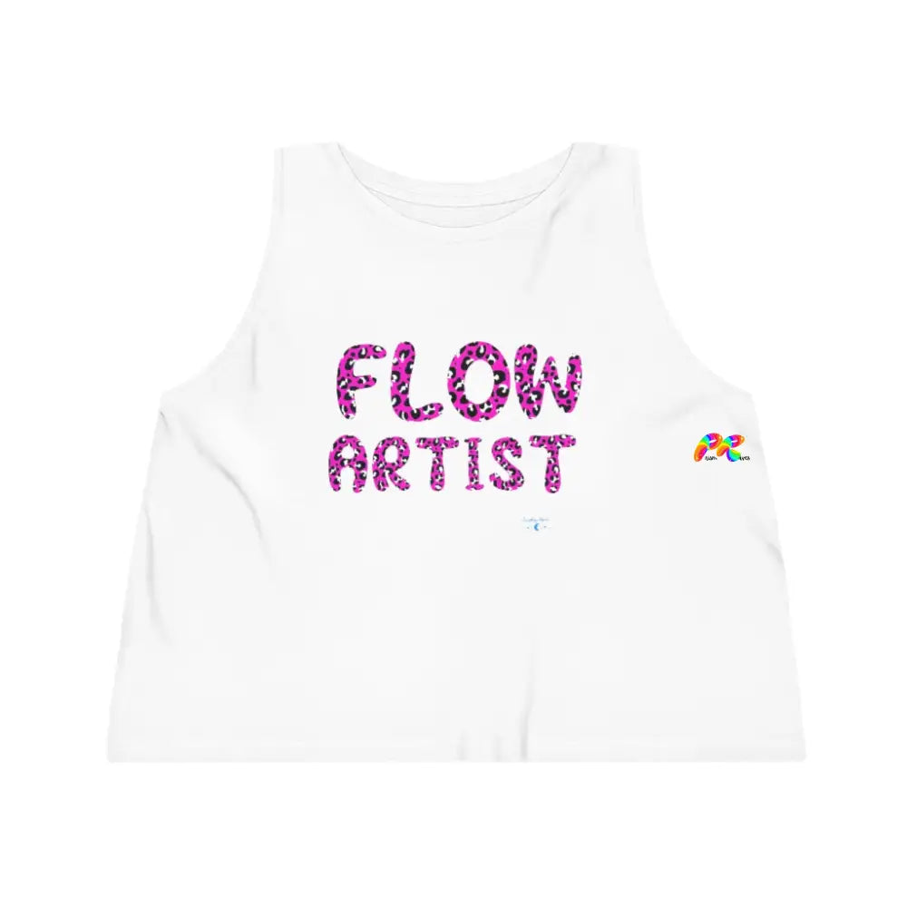 Flow Artist and Heart Flowy Crop Top