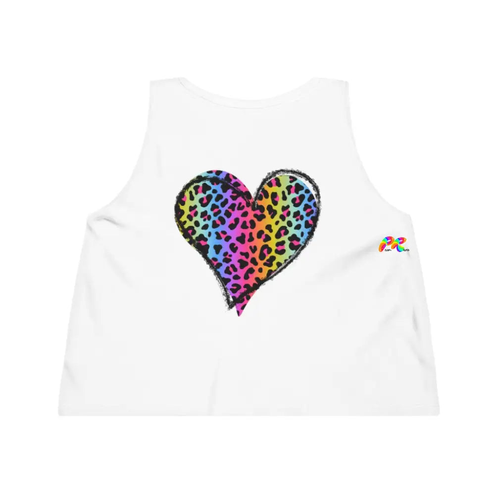 Flow Artist and Heart Flowy Crop Top