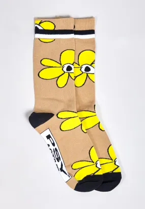 Flower Dress Socks - multi