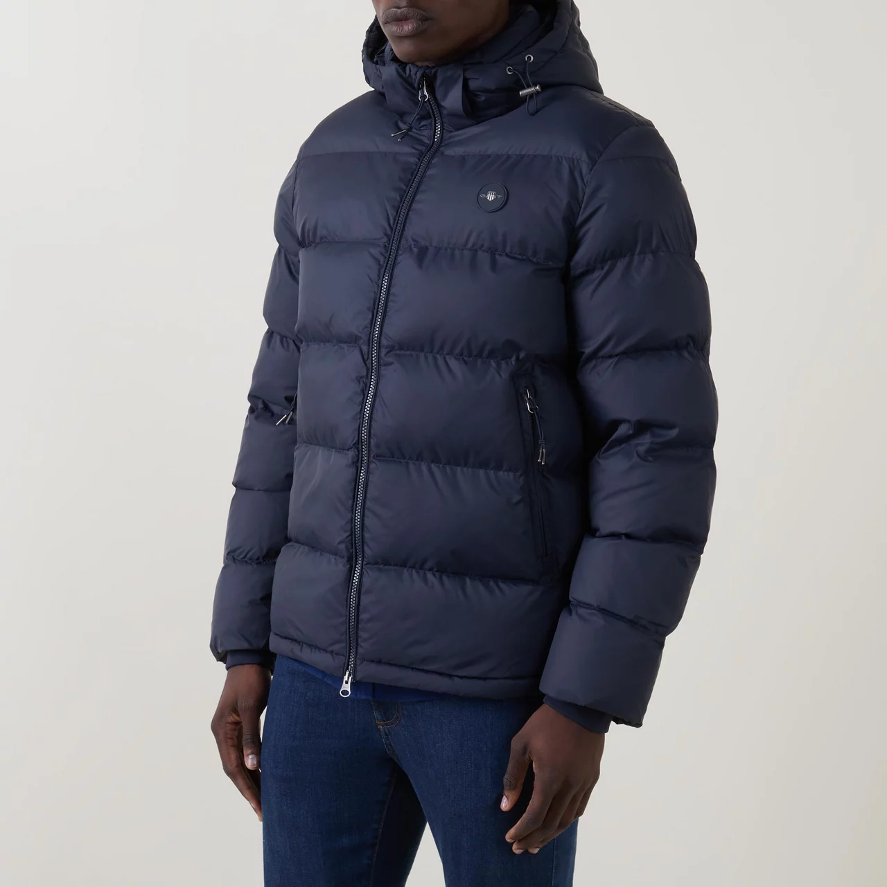 GANT Active Cloud Water-Repellent Padded Jacket - Navy