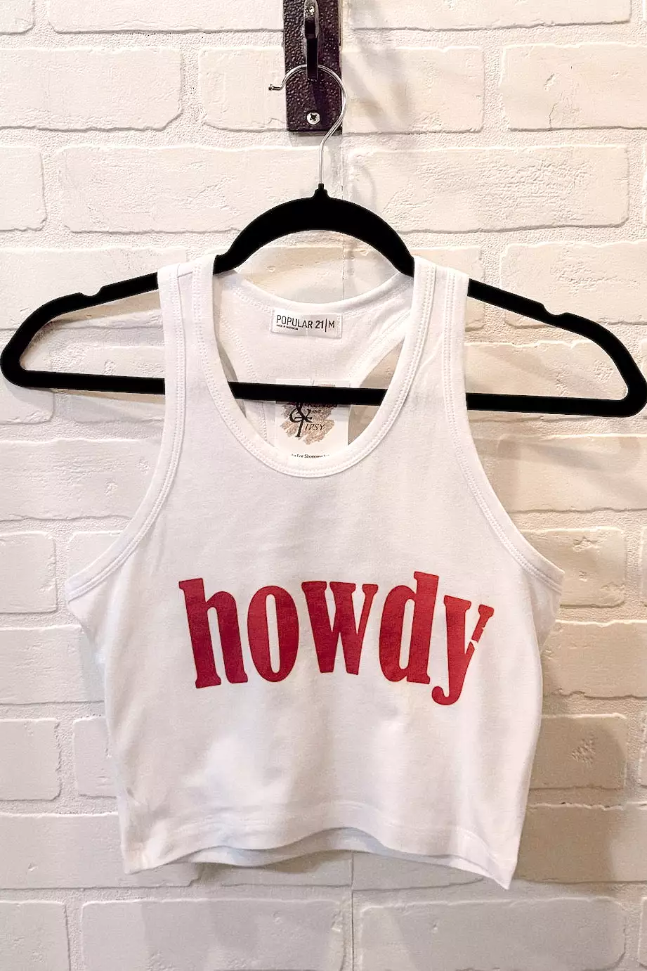 Howdy Racerback Tank