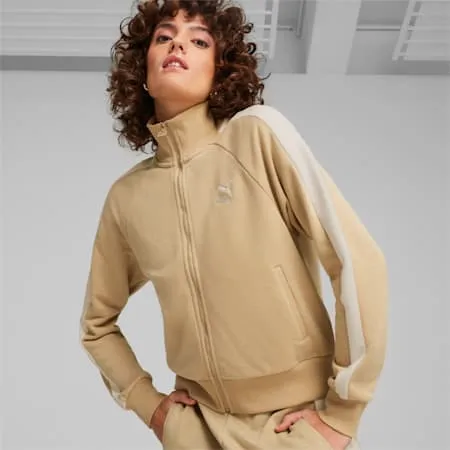 ICONIC T7 Women's Track Jacket | Prairie Tan | PUMA SHOP ALL PUMA | PUMA 