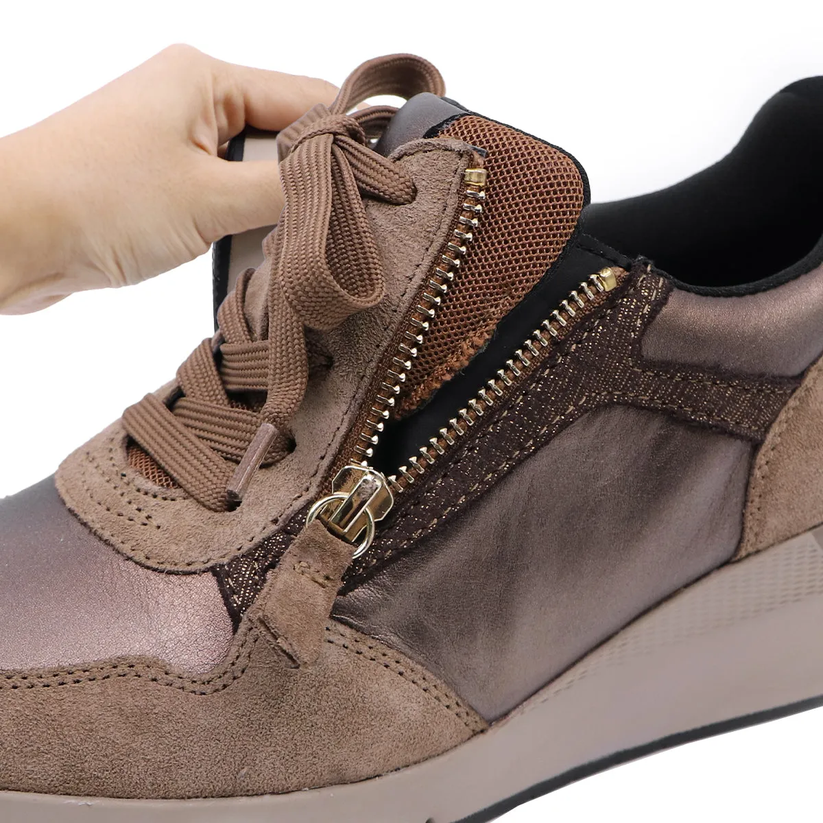 Inga Copper Ultra Light Soft Walking Sneakers