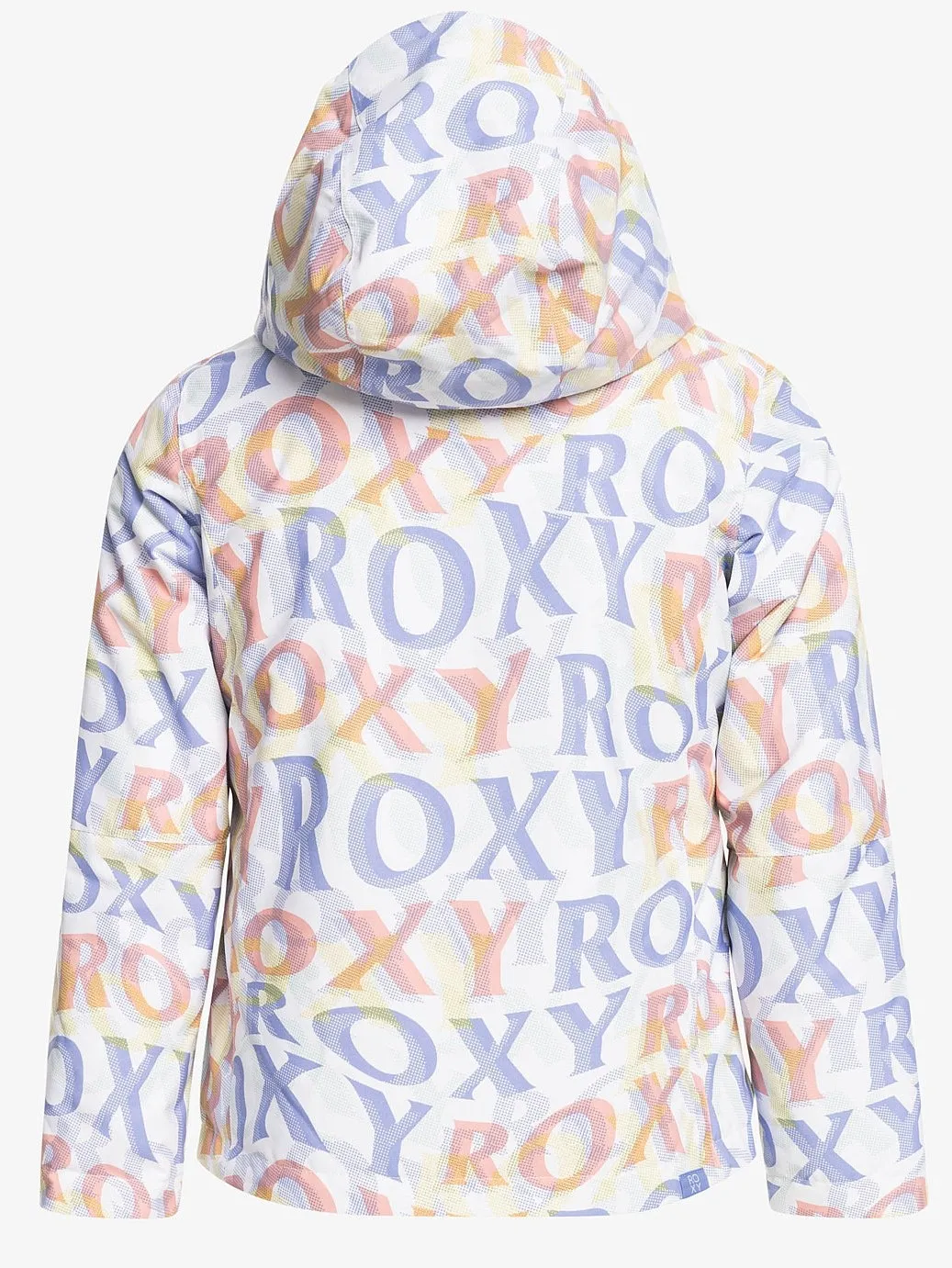 jacket Roxy Jetty - WBB5/Bright White Sunbeam Lettering - girl´s