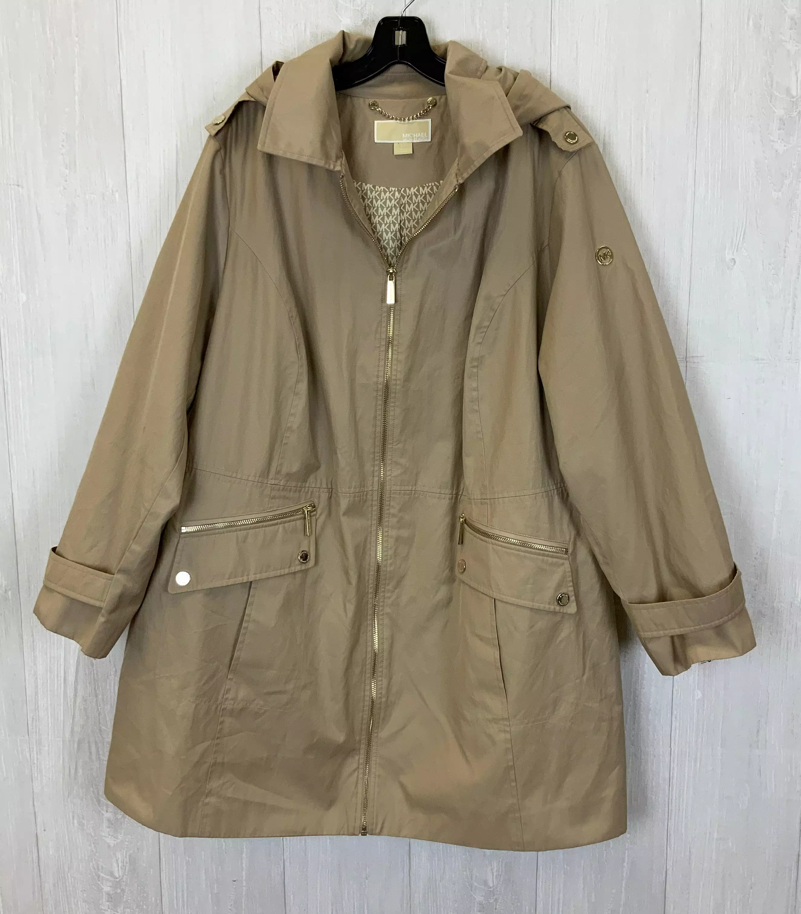 Jacket Windbreaker By Michael By Michael Kors  Size: 3x