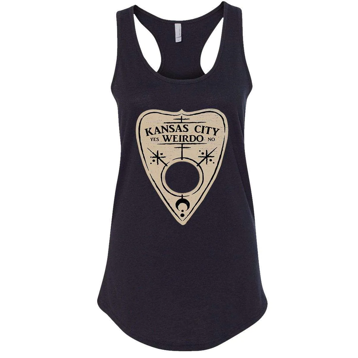 KC Weirdo Women's Racerback Tank - Black