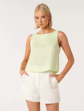 Laila Linen Tank Top