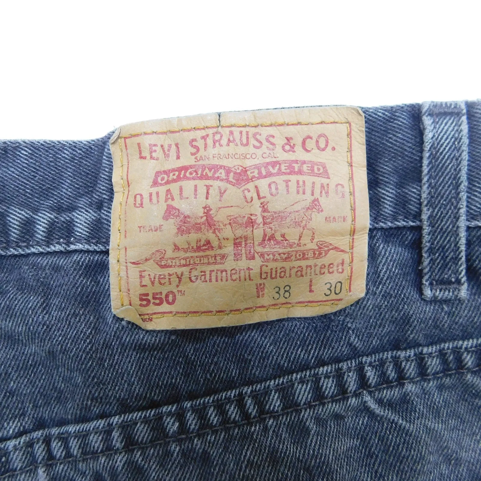 Levi's 550 Stone Grey Jeans