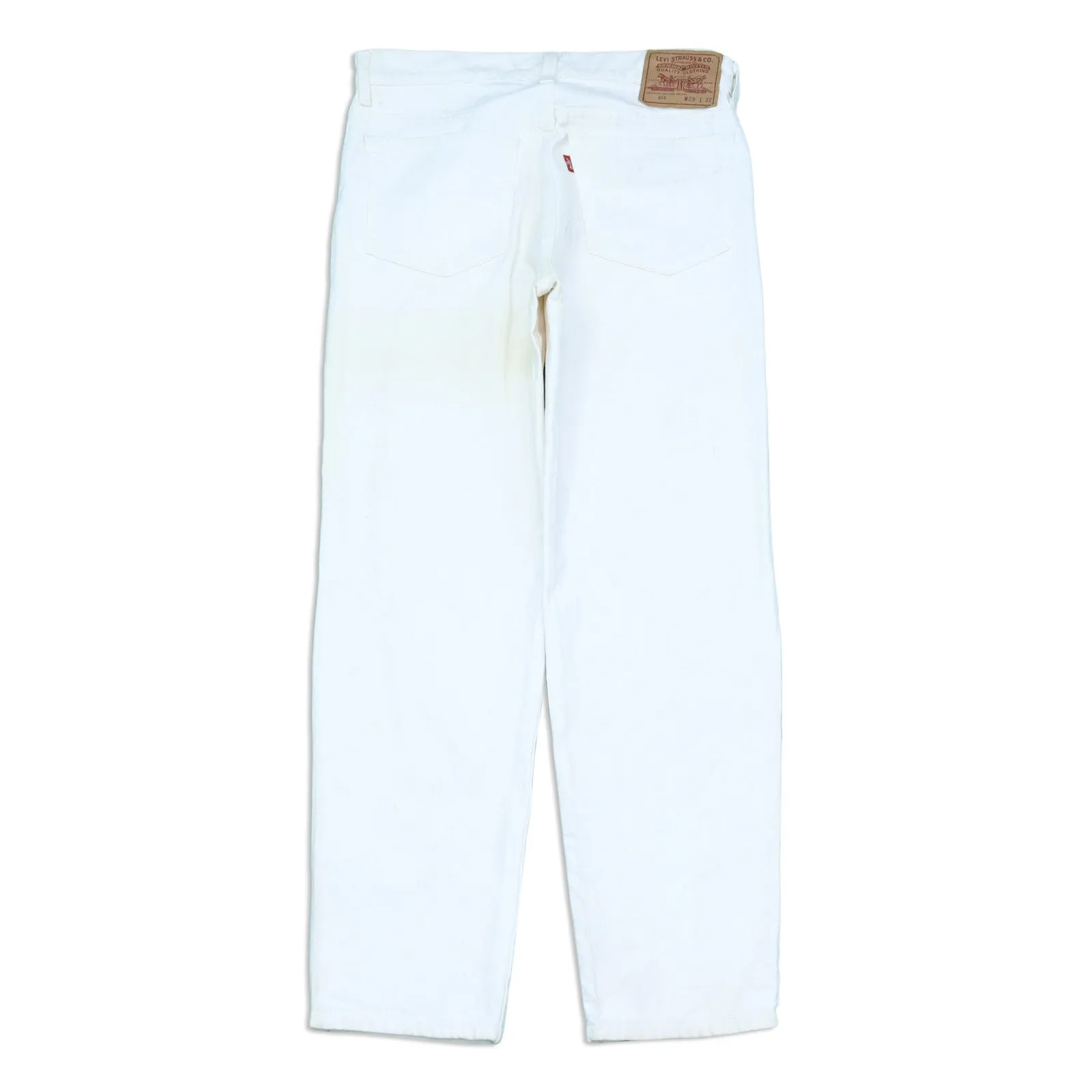 Levi's 616 White Jeans